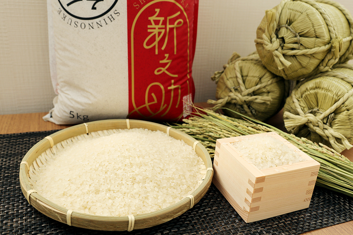新潟米の新品種「新之助」は、「コシヒカリ」に匹敵する新ブランドとして、県が7年の歳月をかけて開発。